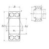 angular contact thrust bearings 5204 NSK