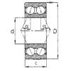 angular contact thrust bearings 5200-2RS FBJ