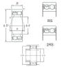 angular contact thrust bearings 5209-2RS KOYO