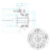 angular contact thrust bearings 55BWKH02A NSK #5 small image