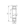 Angular Contact Ball Bearings 7200B CYSD