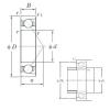 angular contact ball bearing installation HAR010C KOYO #1 small image