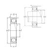 angular contact thrust bearings 7001 NTN #5 small image