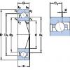 angular contact thrust bearings 7001 CE/HCP4AH SKF