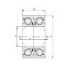 Angular Contact Ball Bearings 71905 CDB ISO