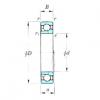 angular contact thrust bearings 7001CPA KOYO