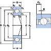 angular contact thrust bearings 7022 CE/HCP4AH1 SKF