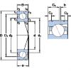 Angular Contact Ball Bearings 71912 ACD/HCP4AL SKF #1 small image