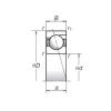 angular contact ball bearing installation 726A NSK #1 small image