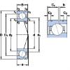 Angular Contact Ball Bearings 71905 CE/HCP4AL SKF