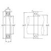 angular contact ball bearing installation HSB013C NTN #1 small image