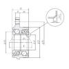 angular contact ball bearing installation HUB009-2 NTN #1 small image