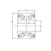 angular contact ball bearing installation IJ111008 ILJIN #1 small image