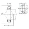 angular contact ball bearing installation QJ 1026 NSK #1 small image