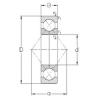 angular contact ball bearing installation QJ207-MPA NKE #1 small image