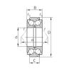 angular contact ball bearing installation SDA0109 KBC