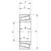 tapered roller bearing axial load 87762/87111 ISO #1 small image