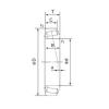 tapered roller dimensions bearings 33225/33462 NACHI #1 small image