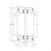 tapered roller dimensions bearings 382254X/382400XG Gamet #1 small image