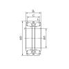 tapered roller bearing axial load 90KBE03 NACHI