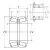 tapered roller bearing axial load HR100KBE043+L NSK #1 small image