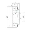 tapered roller bearing axial load QT25 NACHI #1 small image