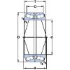 tapered roller dimensions bearings 617479 B SKF #1 small image