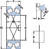 tapered roller dimensions bearings 332167 SKF