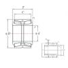 tapered roller dimensions bearings 462/500A KOYO