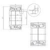 tapered roller bearing axial load ET-CRI-0787LLCS90/L260 NTN #1 small image