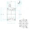 tapered roller dimensions bearings 51KWH01A NSK #1 small image