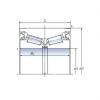 tapered roller bearing axial load AR100-29 NSK #1 small image