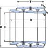 tapered roller bearing axial load BT4B 334125/HA1 SKF