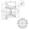 tapered roller bearing axial load HUR040-11 NTN #1 small image