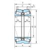 tapered roller bearing axial load PSL 612-207 PSL