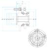 tapered roller bearing axial load ZA-58BWKH17B-Y-5CP01 NSK