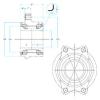 tapered roller bearing axial load ZA-43BWK03D-Y-2CA-01 NSK