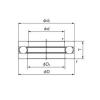 thrust ball bearing applications 2901 NACHI #1 small image