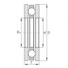 thrust ball bearing applications 4404 INA #1 small image