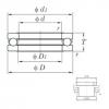 thrust ball bearing applications 511/500 KOYO #1 small image