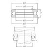 thrust ball bearing applications 51104 NTN #1 small image