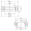 thrust ball bearing applications 51102 NSK #1 small image