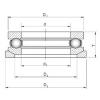 thrust ball bearing applications 53200U+U200 CX