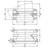 thrust ball bearing applications 54202+U202 NKE #1 small image