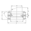 thrust ball bearing applications 54312-MP NKE #1 small image