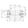thrust ball bearing applications 54318-MP NKE #1 small image