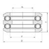 thrust ball bearing applications 54202 CX #1 small image