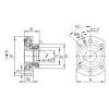 thrust ball bearing applications DKLFA2590-2RS INA #1 small image