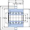 thrust ball bearing applications FBSA 209/QBC SKF #1 small image