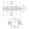 thrust ball images bearings 170TMP93 NSK #1 small image